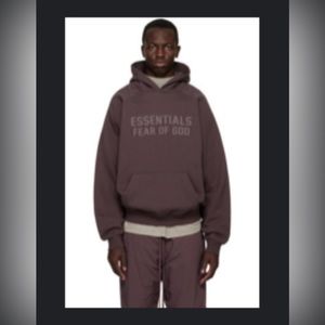 Essentials fear of god hoodie size xs